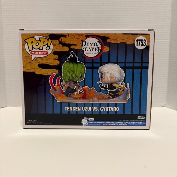 NWOT - Funko Pop! Moments: Demon Slayer - Tengen vs Gyutaro - 1753 - Picture 4 of 14